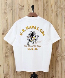 U.S. NAVAL CBs FLOCKY T-SHIRT