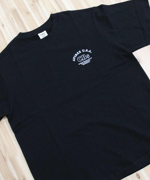 AVIREX(アヴィレックス)の「U.S. NAVAL CBs FLOCKY T-SHIRT(Tシャツ/カットソー・メンズ・ホワイト/ネイビー/ブラック・M/L/XL/XXL)」の18枚目の写真