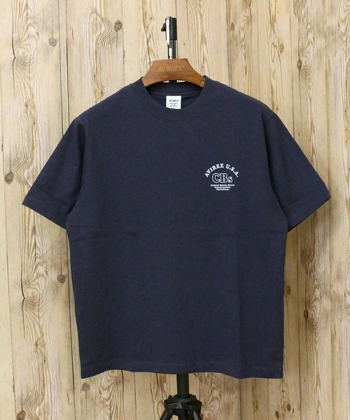 AVIREX(アヴィレックス)の「U.S. NAVAL CBs FLOCKY T-SHIRT(Tシャツ/カットソー・メンズ・ホワイト/ネイビー/ブラック・M/L/XL/XXL)」の20枚目の写真