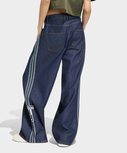 アディダス　Denim Adibreak Pants 2XL ADIBREAK MID RISE WIDE LEG DENIM PANT / アディダスオリジナルス