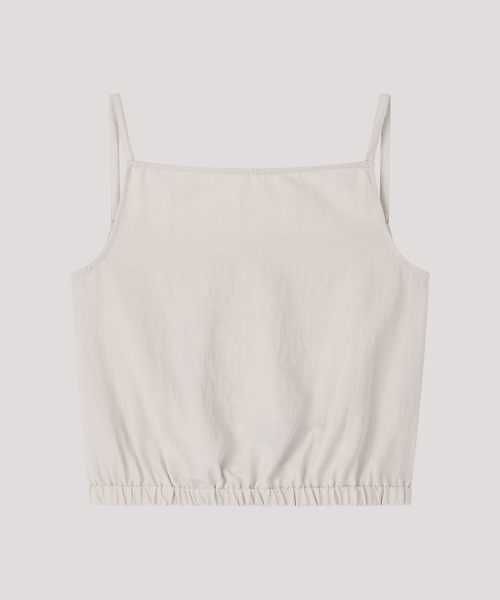 THE LILLE（ザ リル）の「Button Sleeveless Blouse_Beige（シャツ/ブラウス・レディース・その他・FREE）」の3枚目の写真