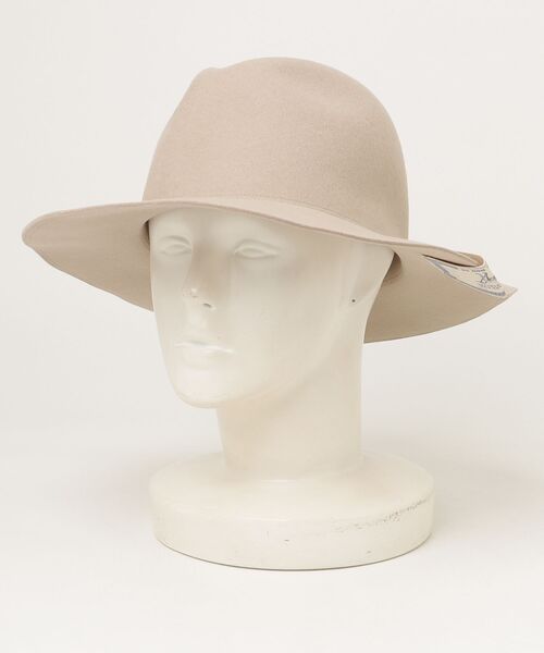 THE H.W. DOG & CO. (ザエイチダブリュドックアンドコー)の「【THE H.W. DOG&CO】TRAVELERS HAT(ハット・メンズ・アイボリー/グレー・38/40cm)」の2枚目の写真