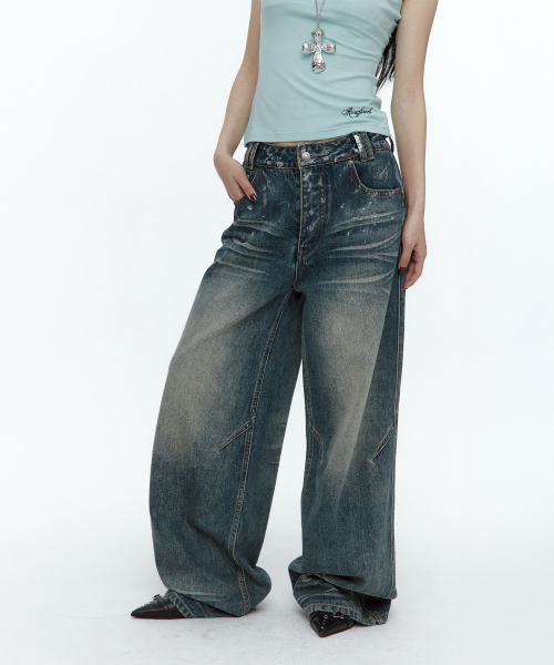 ROUGHNECK(ラフネック)の「Silver Painting Denim(デニムパンツ・レディース・その他・MEDIUM/SMALL)」の9枚目の写真