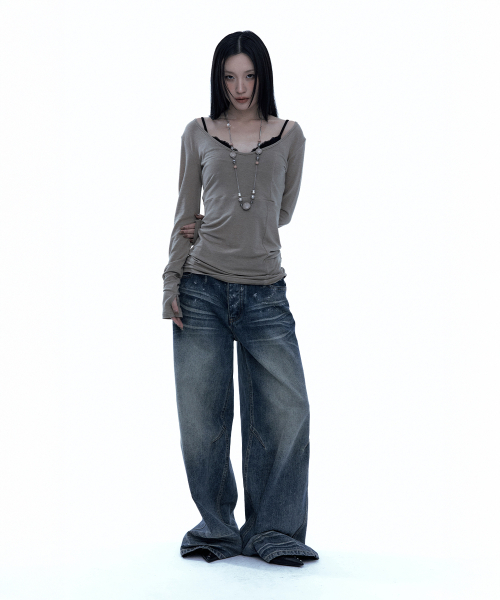 ROUGHNECK(ラフネック)の「Silver Painting Denim(デニムパンツ・レディース・その他・MEDIUM/SMALL)」の13枚目の写真