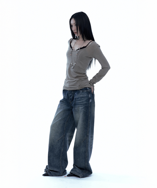 ROUGHNECK(ラフネック)の「Silver Painting Denim(デニムパンツ・レディース・その他・MEDIUM/SMALL)」の15枚目の写真