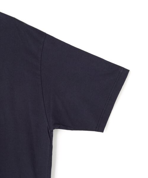 Y（ワイ）の「Ｙ / ORGANIC COTTON JERSEY SHORT SLEEVE T-SHIRT（Tシャツ/カットソー・メンズ・ホワイト/ネイビー・MEDIUM/SMALL/LARGE）」の11枚目の写真