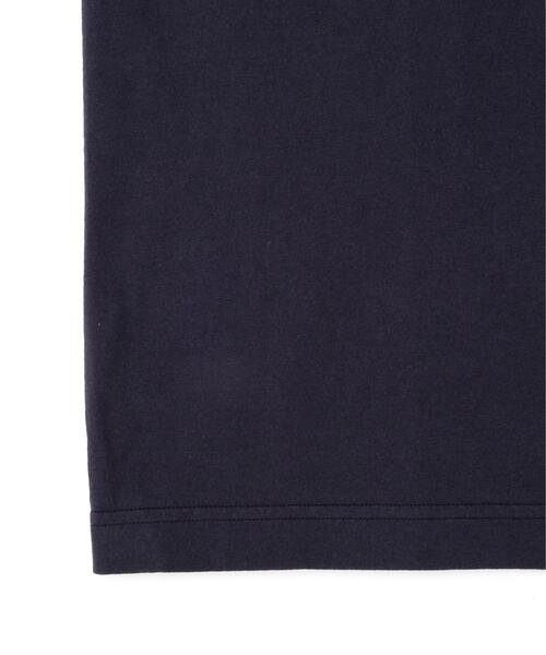 Y（ワイ）の「Ｙ / ORGANIC COTTON JERSEY SHORT SLEEVE T-SHIRT（Tシャツ/カットソー・メンズ・ホワイト/ネイビー・MEDIUM/SMALL/LARGE）」の12枚目の写真