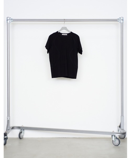 NVRFRGT(ネヴァーフォーゲット)の「PANNELD HALF SLEEVE T-SHIRT(Tシャツ/カットソー・メンズ・ホワイト/ダークブラック/ブラウン/ブラック・2/1)」の10枚目の写真