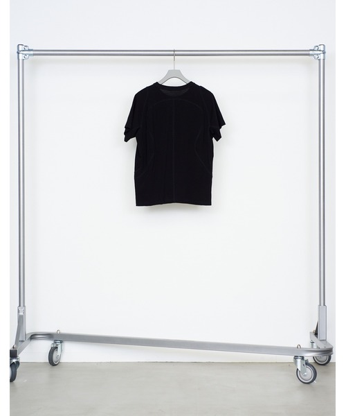 NVRFRGT(ネヴァーフォーゲット)の「PANNELD HALF SLEEVE T-SHIRT(Tシャツ/カットソー・メンズ・ホワイト/ダークブラック/ブラウン/ブラック・2/1)」の11枚目の写真