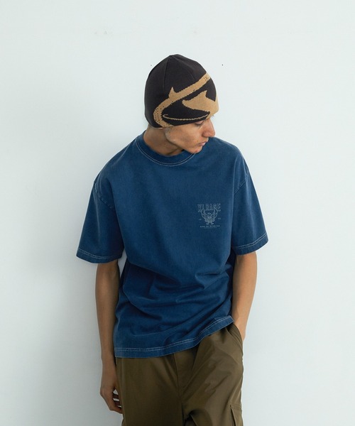XLARGE(エクストララージ)の「XL RAGE S/S TEE(Tシャツ/カットソー・メンズ・ブラック/ブラウン/ネイビー・M/L/XL/S)」の4枚目の写真