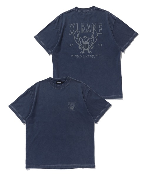 XLARGE(エクストララージ)の「XL RAGE S/S TEE(Tシャツ/カットソー・メンズ・ブラック/ブラウン/ネイビー・M/L/XL/S)」の5枚目の写真