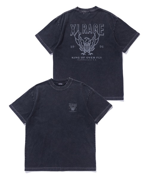 XLARGE(エクストララージ)の「XL RAGE S/S TEE(Tシャツ/カットソー・メンズ・ブラック/ブラウン/ネイビー・M/L/XL/S)」の7枚目の写真