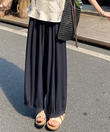 テンセルリネン バルーンパンツ