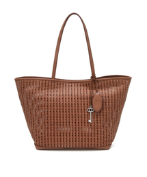 [PANIER] ブラウンパニエメッシュショルダーバッグ L AABA6E842W2