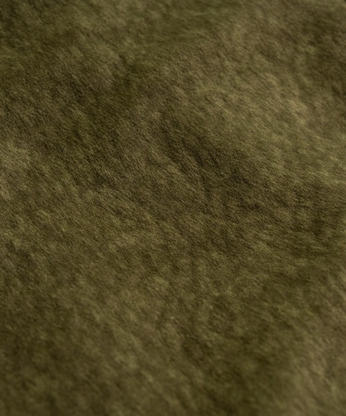 MAISON SPECIAL(メゾンスペシャル)の「【2026Autumn PRE-ORDER】Haircalf-Like Utility Jacket/ハラコライクユーティリティージャケット(ブルゾン・レディース・ベージュ/グリーン・FREE)」の19枚目の写真