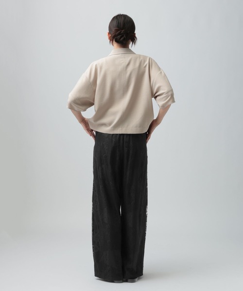 LEPSIM(レプシィム)の「2WAYレースパッチワークパンツ 1017903(その他パンツ・レディース・ブラック/オフホワイト・FREE)」の17枚目の写真