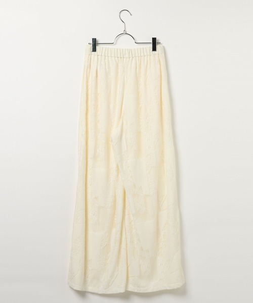LEPSIM(レプシィム)の「2WAYレースパッチワークパンツ 1017903(その他パンツ・レディース・ブラック/オフホワイト・FREE)」の19枚目の写真