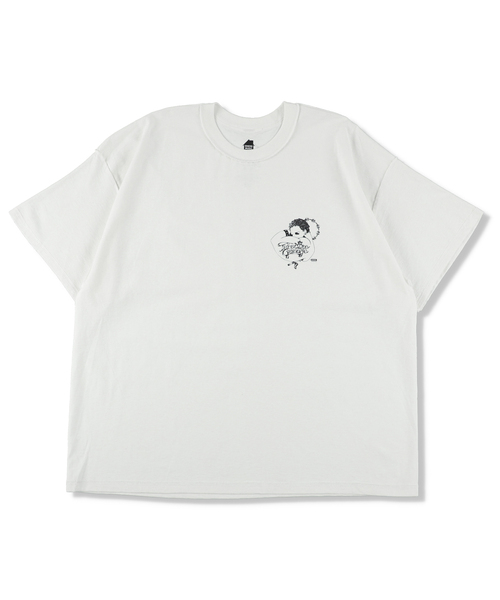 is-ness(イズネス)の「ISNESS MUSIC / イズネス ミュージック PARADISE GARAGE T-SHIRT (LE(Tシャツ/カットソー・メンズ・ブラック/ホワイト・FREE)」の2枚目の写真