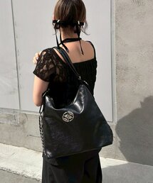 Mavie..7 | 【Mavie..7】メタルプレートショルダーBAG(ショルダーバッグ)