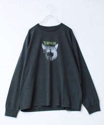 GLOSTER | 【WEB限定】【人気シリーズ】【DOG&CAT】犬猫ピグメントロンT(Tシャツ/カットソー)