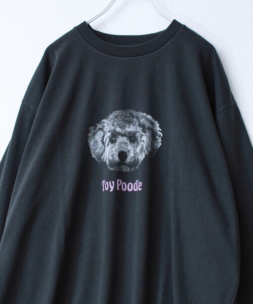 GLOSTER（グロスター）の「【WEB限定】【人気シリーズ】【DOG&CAT】犬猫ピグメントロンT（Tシャツ/カットソー・メンズ・ブラック系その他/ブラック系その他2/ブラック系その他3/ブラック系その他4/ブラック系その他5・S/L/M）」の19枚目の写真