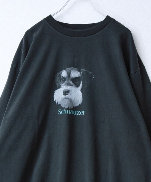GLOSTER（グロスター）の「【WEB限定】【人気シリーズ】【DOG&CAT】犬猫ピグメントロンT（Tシャツ/カットソー・メンズ・ブラック系その他/ブラック系その他2/ブラック系その他3/ブラック系その他4/ブラック系その他5・S/L/M）」の20枚目の写真