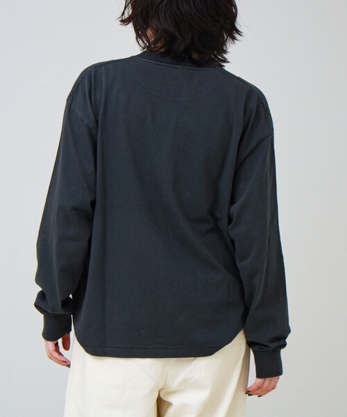 GLOSTER（グロスター）の「【WEB限定】【人気シリーズ】【DOG&CAT】犬猫ピグメントロンT（Tシャツ/カットソー・メンズ・ブラック系その他/ブラック系その他2/ブラック系その他3/ブラック系その他4/ブラック系その他5・S/L/M）」の11枚目の写真
