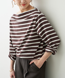 IENA【OUTIL/ウティ】別注 TORICOT AASTボーダーカットソーS セール】【OUTIL/ウティ】TORICOT AAST カットソー（Tシャツ