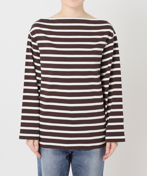 Spick & Span(スピックアンドスパン)の「ボートネックロングスリーブTシャツ(Tシャツ/カットソー・レディース・その他4/マルチ・FREE)」の17枚目の写真