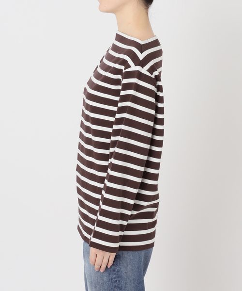 Spick & Span(スピックアンドスパン)の「ボートネックロングスリーブTシャツ(Tシャツ/カットソー・レディース・その他4/マルチ・FREE)」の18枚目の写真