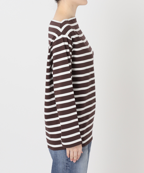Spick & Span(スピックアンドスパン)の「ボートネックロングスリーブTシャツ(Tシャツ/カットソー・レディース・その他4/マルチ・FREE)」の20枚目の写真