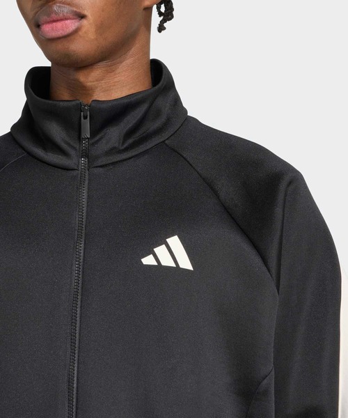 adidas(アディダス)の「Stadiumトラックトップ トラックジャケット / ジャージ / アディダス adidas(ジャージ・メンズ・ブラック・SMALL/MEDIUM/X-SMALL/X-LARGE/XX-LARGE/3XL/LARGE)」の3枚目の写真