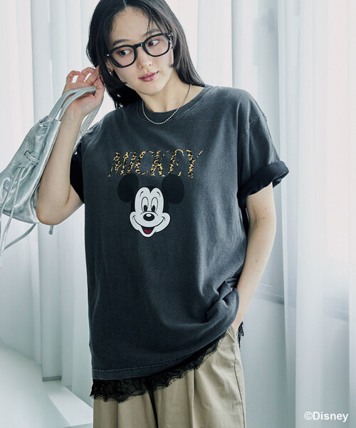 GOOD ROCK SPEED 別注完売ミッキー Tシャツ レオパードサングラス GOOD ROCK SPEED × FREAK'S STORE/グッドロックスピード 【MICKEY