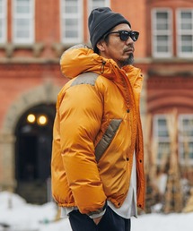 NANGA（ナンガ）の「NANGA×DUFFER CODURA   AURORA-TEX HOODED DOWN JACKET:ナンガ別注 オーロラテックス   コーデュラ ダウンジャケット   760FP   スペイン産ダックダウン   日本製   MADE IN JAPAN   ハイスペック   フーデッド（ダウンジャケット/コート）」