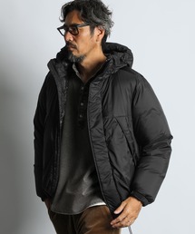 NANGA（ナンガ）の「NANGA×DUFFER CODURA   AURORA-TEX HOODED DOWN JACKET:ナンガ別注 オーロラテックス   コーデュラ ダウンジャケット   760FP   スペイン産ダックダウン   日本製   MADE IN JAPAN   ハイスペック   フーデッド（ダウンジャケット/コート）」