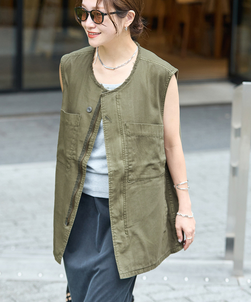 JOURNAL STANDARD - 【JOURNAL STANDARD(ジャーナルスタンダード)】ミリタリーベスト Military VEST（その他アウター）｜JOURNAL STANDARD（ジャーナル