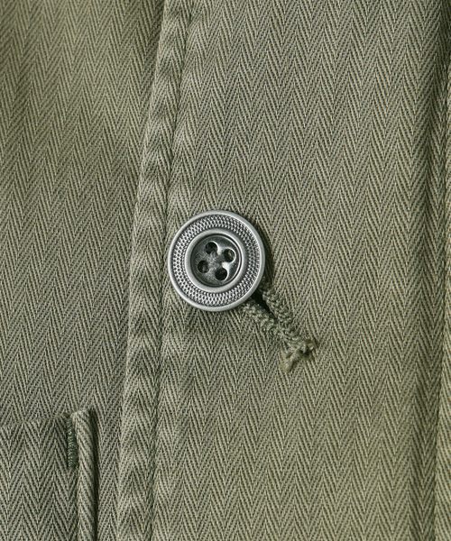 JOURNAL STANDARD(ジャーナルスタンダード)の「Military VEST(その他アウター・レディース・カーキ/ホワイト・FREE)」の4枚目の写真