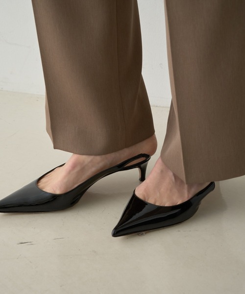 qualite(カリテ)の「タックストレートパンツ(その他パンツ・レディース・モカ/チャコールグレー・34/38/36)」の21枚目の写真