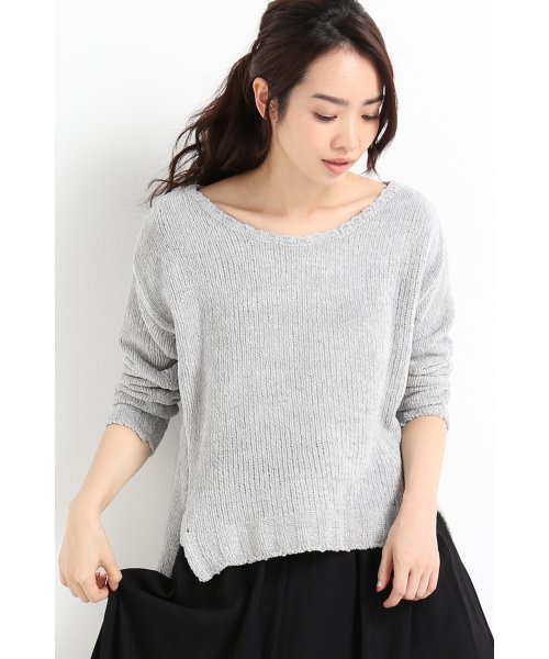 FRAMeWORK(フレームワーク)の「Li/Coモール プルオーバー◆(ニット/セーター・レディース・ベージュ/ライトグレー/グリーン・FREE)」の22枚目の写真