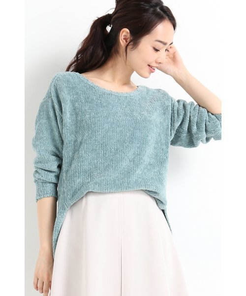 FRAMeWORK(フレームワーク)の「Li/Coモール プルオーバー◆(ニット/セーター・レディース・ベージュ/ライトグレー/グリーン・FREE)」の20枚目の写真