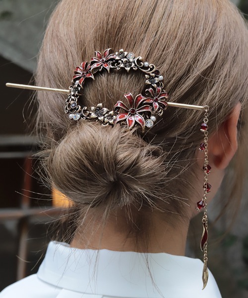 axes femme｜アクシーズファムのヘアアクセサリー（レッド/赤色系