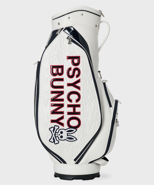 Psycho Bunny（サイコバニー）の「[GOLF]カートキャディバッグ SEASONAL EDITION（ショルダーバッグ・メンズ・ブラック/ホワイト・FREE）」の6枚目の写真