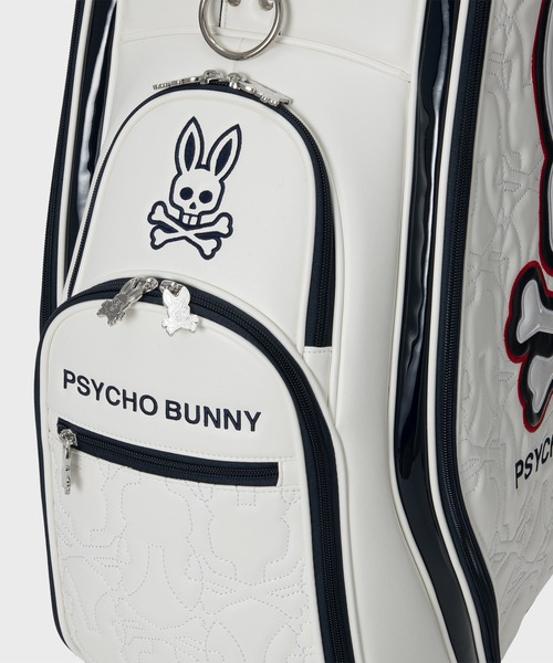 Psycho Bunny（サイコバニー）の「[GOLF]カートキャディバッグ SEASONAL EDITION（ショルダーバッグ・メンズ・ブラック/ホワイト・FREE）」の12枚目の写真
