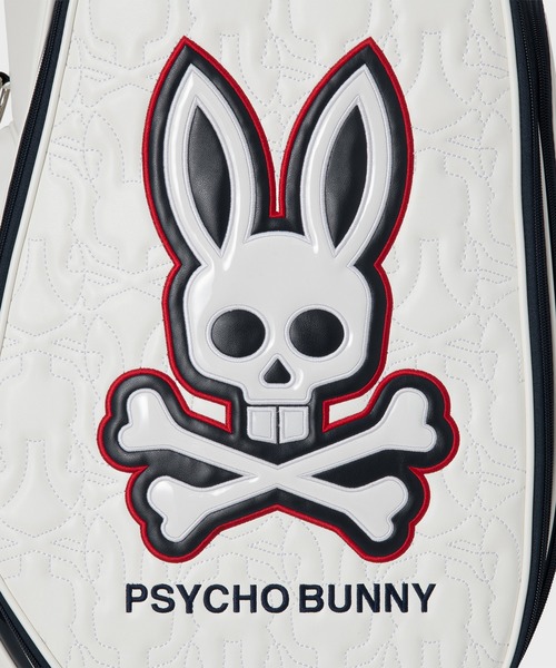 Psycho Bunny（サイコバニー）の「[GOLF]カートキャディバッグ SEASONAL EDITION（ショルダーバッグ・メンズ・ブラック/ホワイト・FREE）」の14枚目の写真