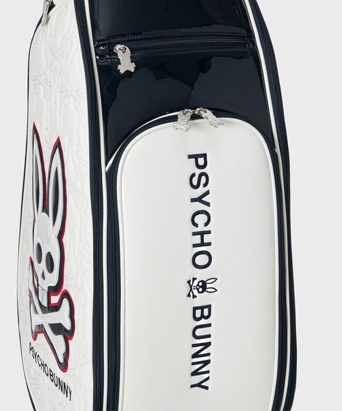 Psycho Bunny（サイコバニー）の「[GOLF]カートキャディバッグ SEASONAL EDITION（ショルダーバッグ・メンズ・ブラック/ホワイト・FREE）」の15枚目の写真