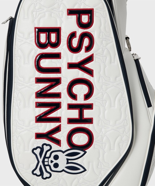 Psycho Bunny（サイコバニー）の「[GOLF]カートキャディバッグ SEASONAL EDITION（ショルダーバッグ・メンズ・ブラック/ホワイト・FREE）」の16枚目の写真