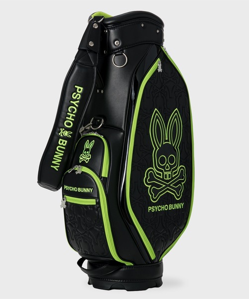 Psycho Bunny（サイコバニー）の「[GOLF]カートキャディバッグ SEASONAL EDITION（ショルダーバッグ・メンズ・ブラック/ホワイト・FREE）」の10枚目の写真