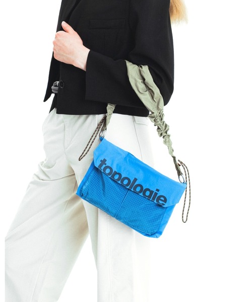 Topologie（トポロジー）の「Utility Musette Medium（ユーティリティ ミュゼット ミディアム）（ショルダーバッグ・レディース・パープル/ブルー系・ONE SIZE）」の5枚目の写真