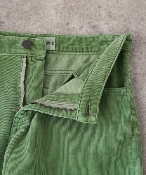 IENA(イエナ)の「BOWTE/バウト FINX CORDUROY WIDE PT パンツ 262-04-0002(その他パンツ・レディース・ライトグリーン・38/36)」の6枚目の写真