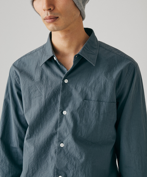 JOURNAL STANDARD(ジャーナルスタンダード)の「コットン ワッシャー アライン シャツ(シャツ/ブラウス・メンズ・ホワイト/チャコールグレー/キャメル・MEDIUM/LARGE)」の11枚目の写真